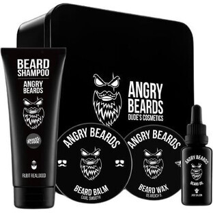 Angry Beards Kit per la cura della barba liscia 1 pz.
