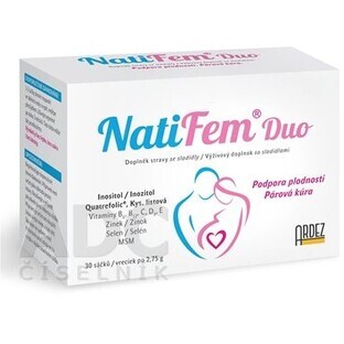 Ardez Pharma NatiFem Duo în pliculețe 30 buc