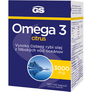 GS Omega 3 Citrus 100+50 gélules