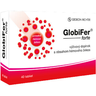 GlobiFer Forte 40 comprimidos