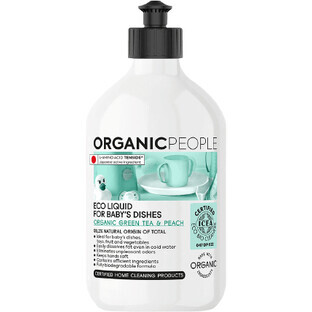 Organic People Organic Baby Detergent Green Tea and Peach 500 ml