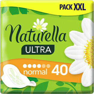 Naturella Ultra Normal Serviettes hygiéniques avec ailettes 40 pièces