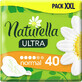 Naturella Ultra Normal Serviettes hygiéniques avec ailettes 40 pièces
