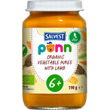 Salvest Bio PONN Lam met groentepuree 6+ maanden en ouder 190 g