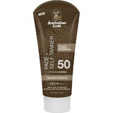 Australian Gold Face + Self Tanner, SPF 50, 88 ml