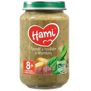 Hami entrante Espinacas con ternera y patatas 200 g