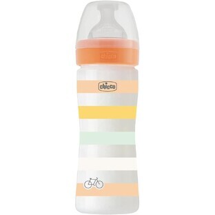 Chicco welzijn silicone babyfles 250 ml