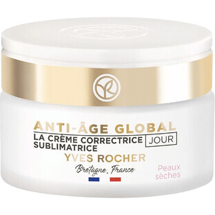 Yves Rocher Daily Revitalizing Anti-Wrinkle Anti-Age Global Anti-Wrinkle Revitalizer for Dry Skin 50 ml