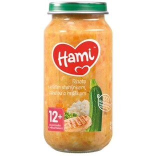 Hami Rizzotto with turkey leg, zucchini and peas 250 g