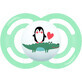 MAM Sucette Perfect, turquoise/pêche, 6m+.
