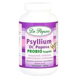 Dr. Popov Psyllium Probio 120 Kapseln