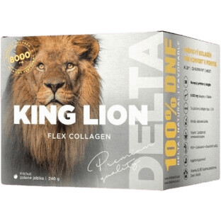 Delta KING LION flex COLLAGEN 8000 mg gusto mela verde 240 g