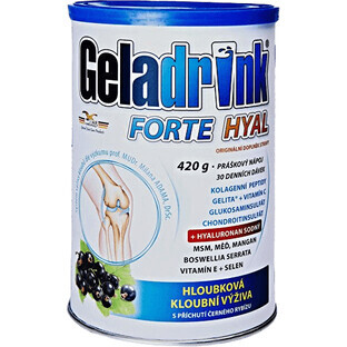 Geladrink FORTE HYAL băutură de coacăze negre 420 g