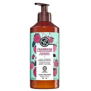 Yves Rocher Body Milk with Raspberry and Mint 390 ml