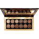 ParisAx Brown Eyeshadow Palette mit 12 Lidschatten