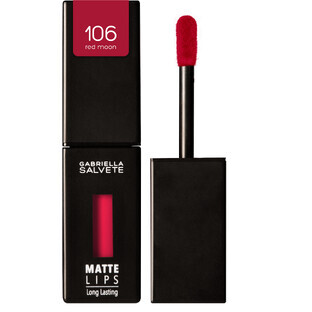 Gabriella Salvete Long-Wear Matte Lips Matte Lips 106, 4.5 ml