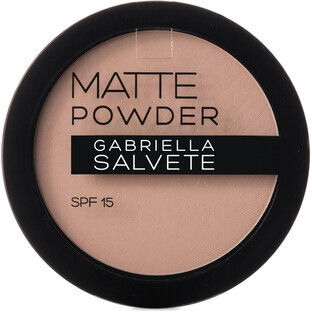 Gabriella Salvete SPF15 Mattes Puder 01, 8 g