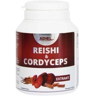 Adiel Reishi & Cordyceps 90 capsules