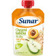 Sunar gachas de fruta pera, albaricoque, avena 6m+ 120 g