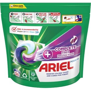 Ariel + capsule per la cura completa 36 pz.