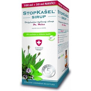 Dr.Weiss Medical SIRUP - tegen hoest 300 ml