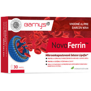 Barny's NovoFerrin plus 30 gélules