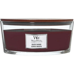 Woodwick Candle Candle Boat Black Cherry