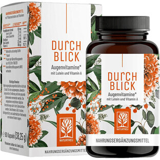 Naturtreu Clear Sight | Eye Vitamins - Lutein and Vitamin A 90 capsules