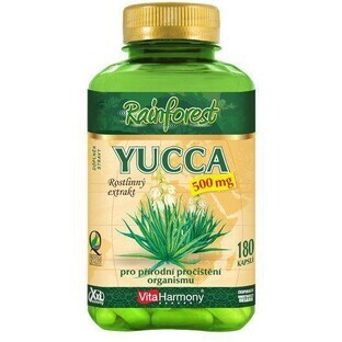 VitaHarmony Yucca XXL economie 500mg 180 capsules