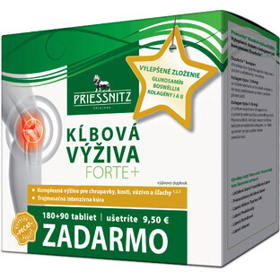 Priessnitz BONE NUTRITION FORTE + colagen innov. 270 comprimate