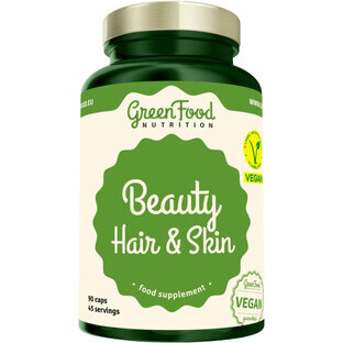 GreenFood Nutrition Beauty Hair & Skin 90 capsule