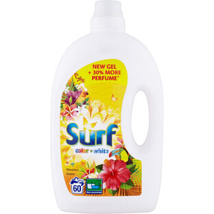 Gel pentru rufe Surf Color & White Hawaiian Dream 3 l