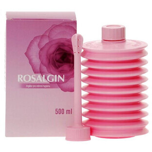 Irrigatore vaginale Rosalgin con un volume di 500 ml