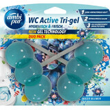 AmbiPur Toilet block Water Flower 2 x 45 g