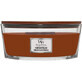 Woodwick Ship Pumpkin Pompoen praline geurkaars 454 g