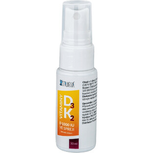 Strunecká Vitamina D3 1000 UI + K2 spray 30 ml