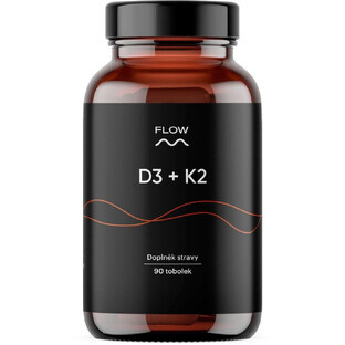 Flow D3 + K2 90 capsules dures