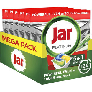 Jar Platinum Lemon pentru feluri de mâncare 126 capsule