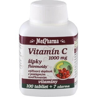 MedPharma Vitamina C 1000 mg con flechas 107 comprimidos