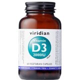 Viridian Vitamin D3 2000IU 60 capsules