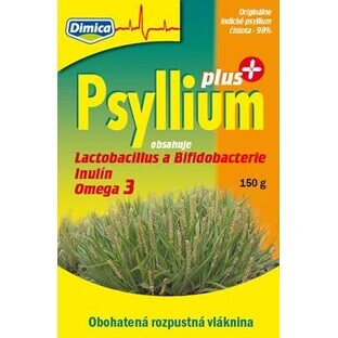 Dimica Psyllium PLUS enriched with soluble fiber, lactobacillus and bifidobacteria 300 g