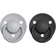 BIBS De Lux Tetinas de caucho natural - , talla 2, Nube/Negro 2 unid.