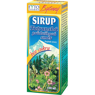 Fyto Pharma Tatra bronchiale mix - kruidensiroop suikervrij 100 ml