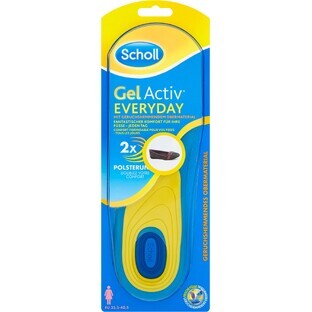 Scholl Gel Insoles Everyday - Femei 1 pereche