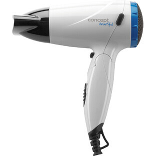 Concept Secador de pelo VV5741 Beautiful 1500W blanco + azul