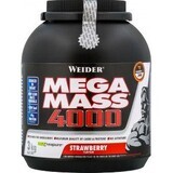 Weider Gainer Giant Mega Mass 4000, - strawberries 3000 g