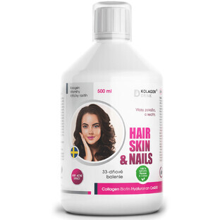 CollagenDrink HAIR, SKIN & NAILS suplemento nutritivo para cabello, piel y uñas 500 ml