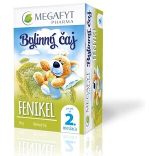 Megafyt Kruidenthee FENIKEL voor kinderen vanaf 2 maanden 20 x 1,5 g zakjes