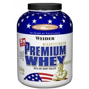 Weider Protein Premium Whey Premium Whey, - noix au chocolat 2300 g