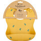 Petite&Mars Silicone bib Take&Match Ochre Cacti Ochre 6m+